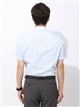 ワイシャツ／半袖／形態安定／ボタンダウンカラー／織柄／FIT／ドレスシャツ3
