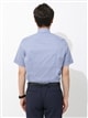 ワイシャツ／半袖／形態安定／ボタンダウンカラー／ギンガムチェック／FIT／ドレスシャツ3