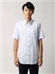 ワイシャツ／半袖／形態安定／ボタンダウンカラー／ストライプ／FIT／ドレスシャツ3