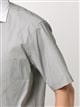 ワイシャツ／半袖／形態安定／COOL MAX／クレリックカラー／織柄／BASIC／ドレスシャツ5