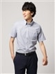 ワイシャツ／半袖／形態安定／ボタンダウンカラー／チェック／BASIC／ドレスシャツ0