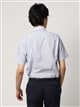 ワイシャツ／半袖／形態安定／ボタンダウンカラー／ストライプ／BASIC／ドレスシャツ2