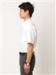 ワイシャツ／半袖／形態安定／ボタンダウンカラー／無地／BASIC／ドレスシャツ1