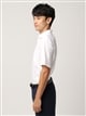 ワイシャツ／半袖／形態安定／ホリゾンタルカラー／ヘリンボーン／BASIC／ドレスシャツ1