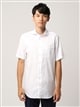ワイシャツ／半袖／形態安定／ホリゾンタルカラー／ヘリンボーン／BASIC／ドレスシャツ3