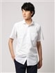 ワイシャツ／半袖／形態安定／ホリゾンタルカラー／無地／FIT／ドレスシャツ3