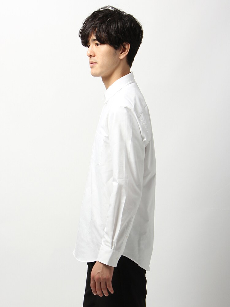 TREND／コットンオックス オーバーサイズデタッチャブルカラーシャツ2 レギュラーカラー シャツ