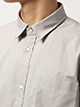 TREND／コットンオックス オーバーサイズデタッチャブルカラーシャツ4