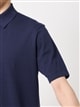 ニットポロシャツ／半袖／ウォッシャブル／コットン／ハイゲージ5
