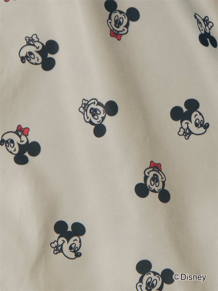 Disney／袋付きエコバッグ／Mickey Mouseプリント3 バレンタイン バッグ
