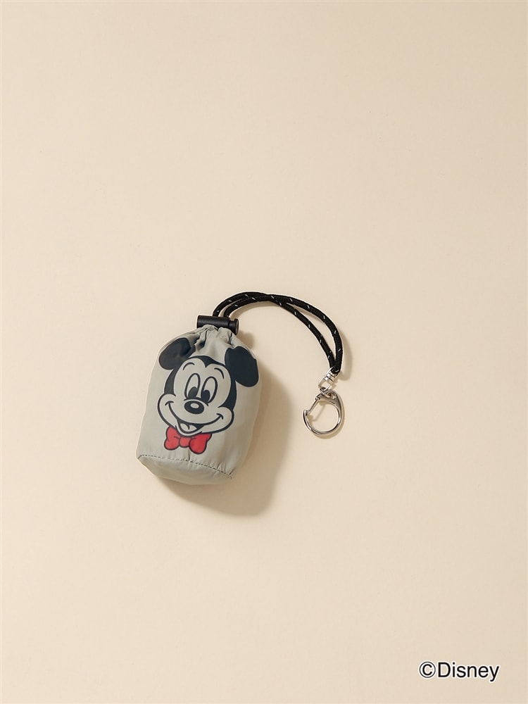 Disney／袋付きエコバッグ／Mickey Mouseプリント4 可愛い プレゼント