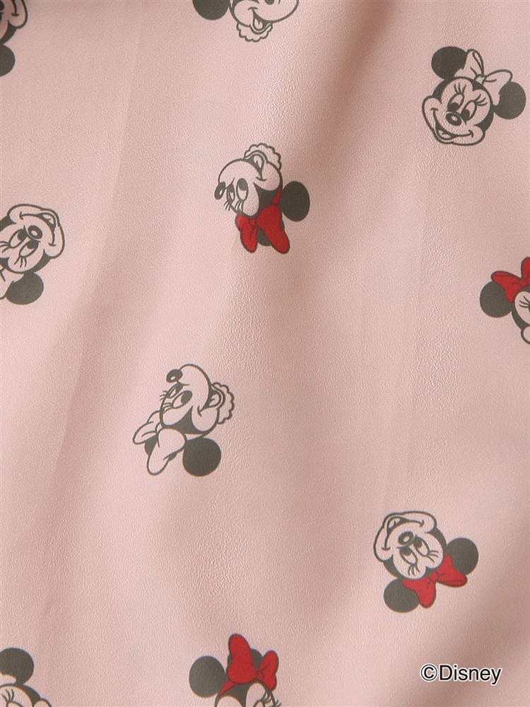 Disney／袋付きエコバッグ／Minnie Mouseプリント3 バレンタイン バッグ