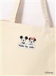 Disney／トートバッグ／Mickey&Minnieプリント3