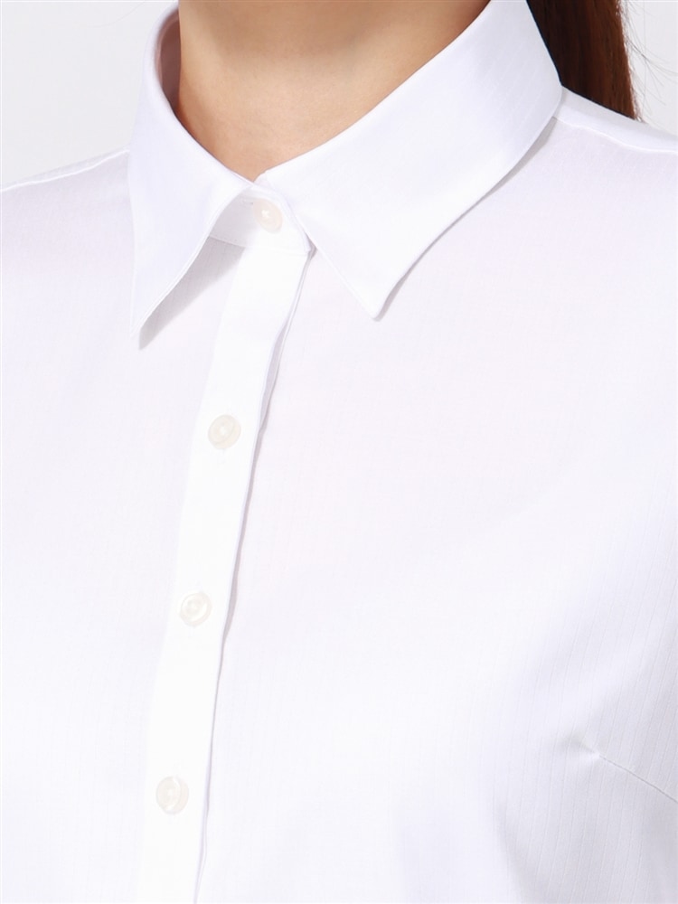 レギュラーカラーシャツ／NON IRON MAX／シャドーストライプ／destyle／Blouse4 超長綿 シャツ