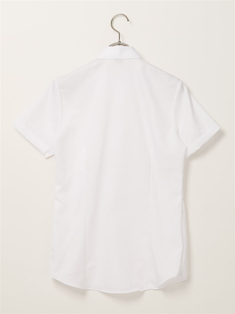 レギュラーカラーシャツ／半袖／NON IRON MAX／無地／destyle／Blouse10 