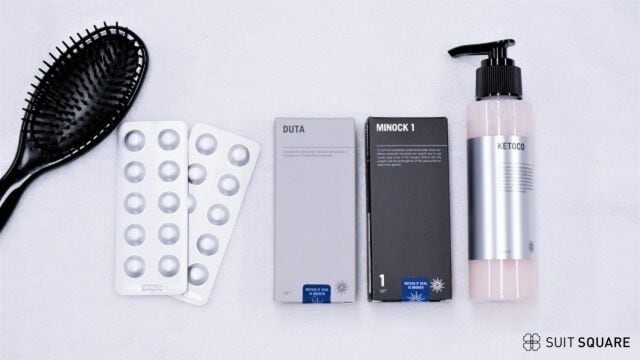 薄毛治療薬ミノキシジルとデュタステリド