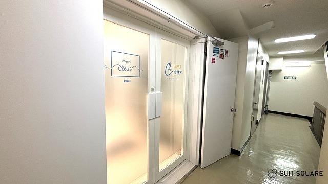 メンズクリア新橋店の外観
