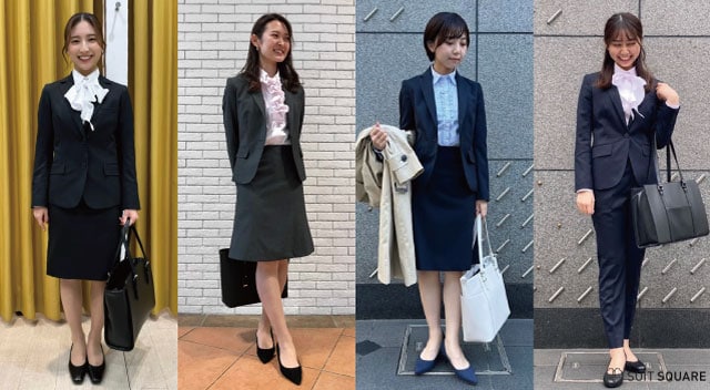 大学　入学式　スーツ　女性