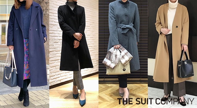 スーツに合うレディースコートはこれ！4つのチェックポイントとおすすめコートをご紹介｜The Style Dictionary
