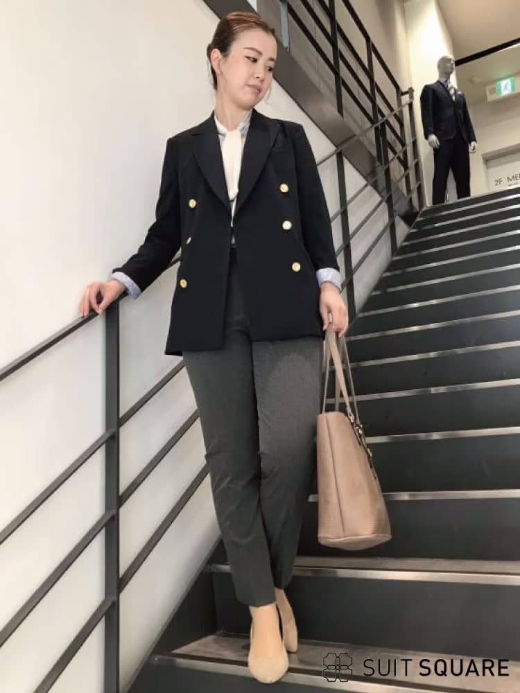 オフィスカジュアル レディース コーディネート パンツ