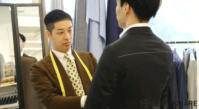 オーダースーツ 採寸