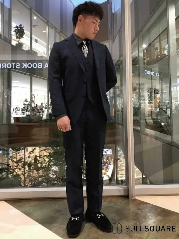 成人式 スーツ コーディネート コーデ