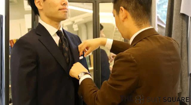オーダースーツ 受け取り