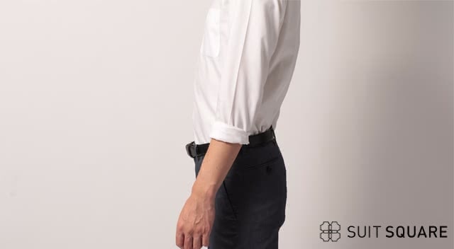 きれいな腕まくりの方法