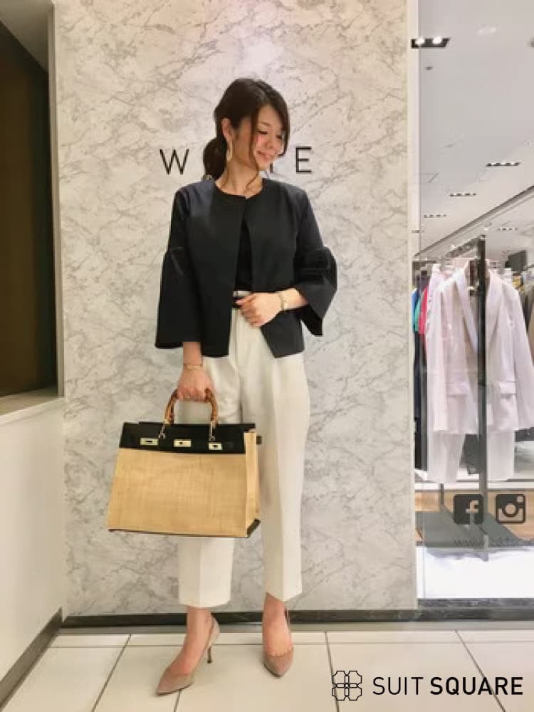 ジャケット ネイビー コーディネート
