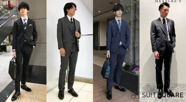 スーツスクエア 大学入学式 コーデ