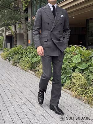 ダブルスーツ コーディネート