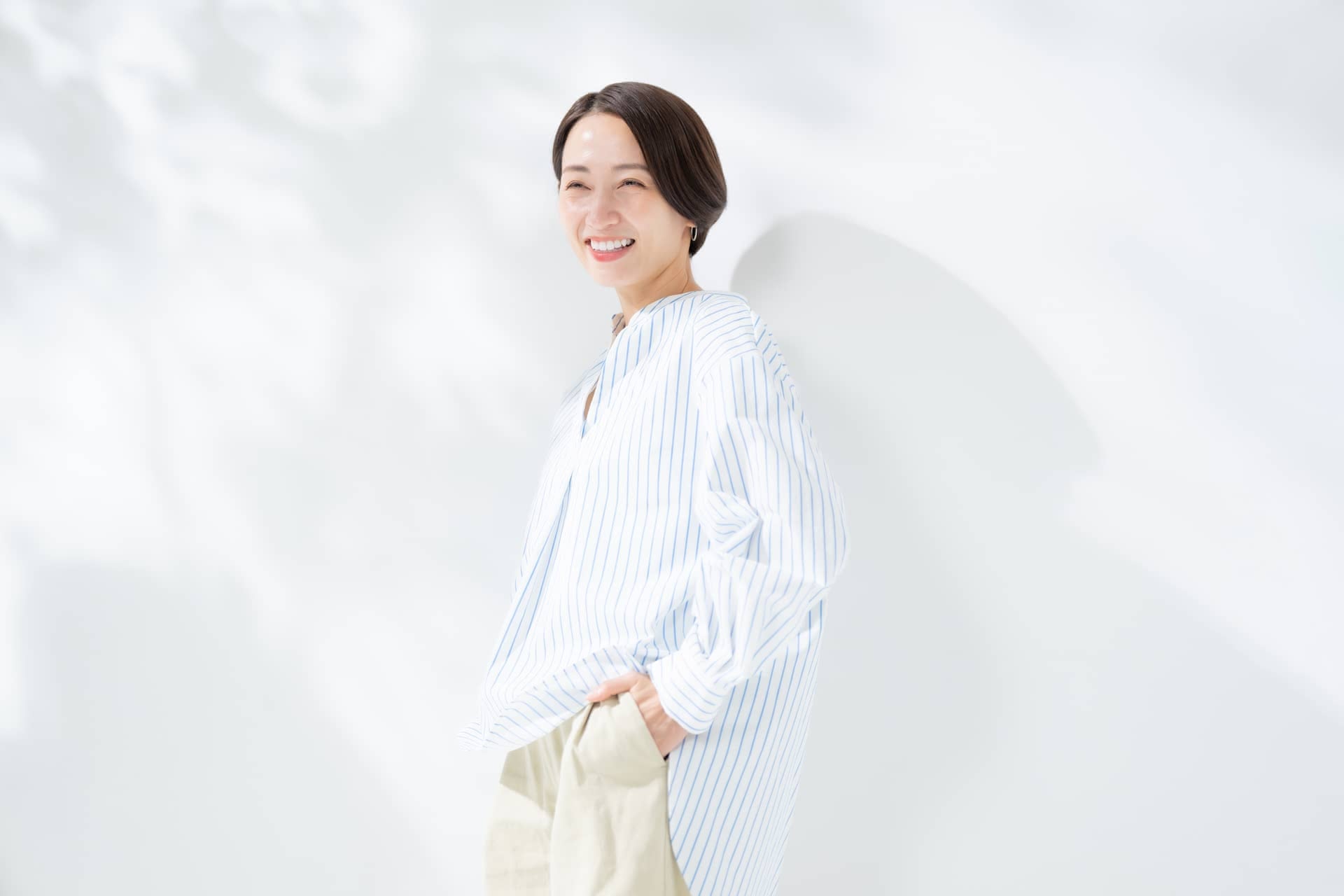 ストライプ シャツ